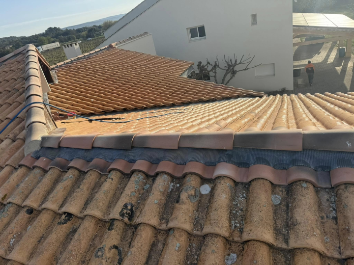 Pose toiture Remoulins